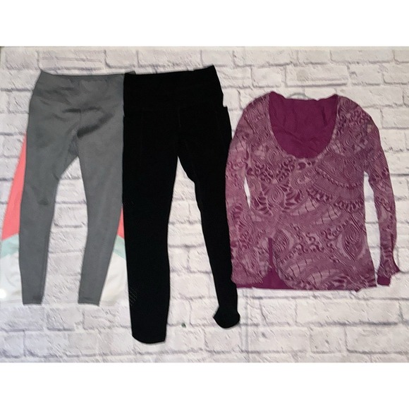 Athleta Pants - Lot‎ of 5  –Athleta Leggings,tops,jacket – Women's Size XS